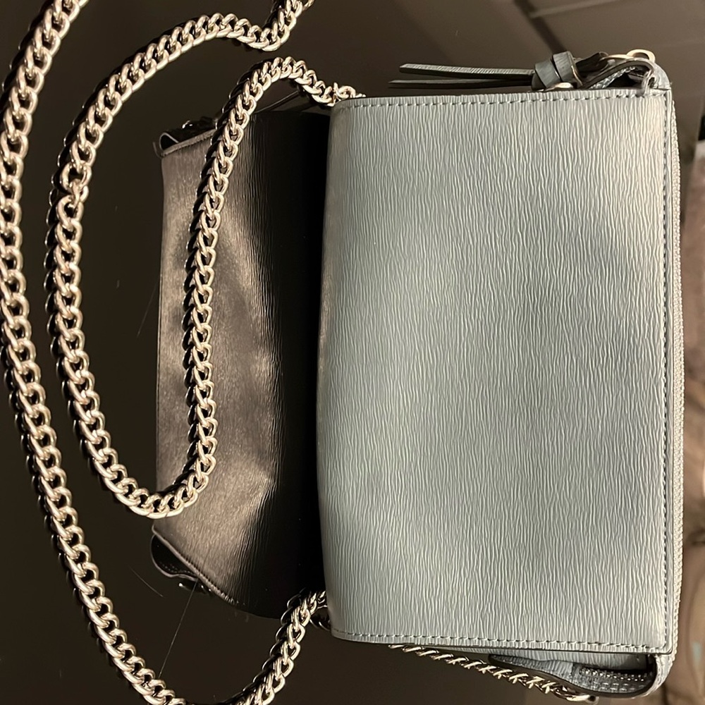 Teal blue shoulder bag